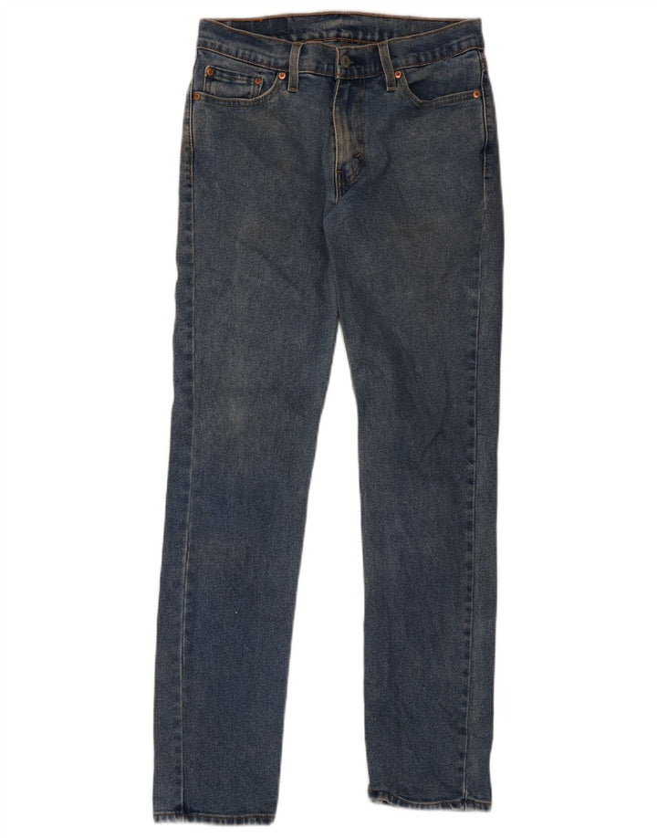 Мужские джинсы Levi's Slim 511 W30 L32 синие, хлопок