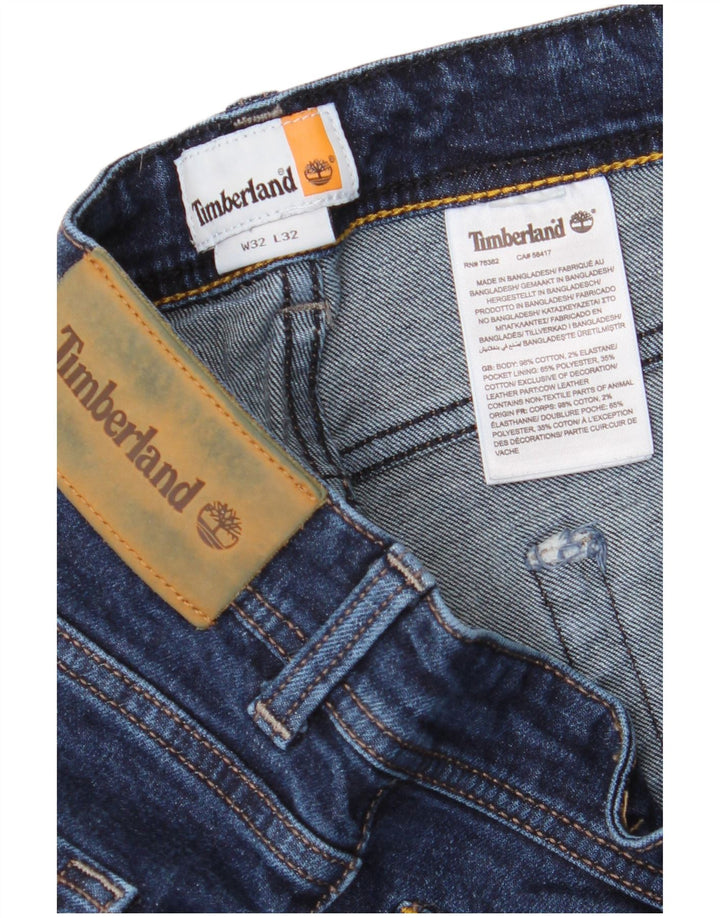 Мужские прямые джинсы Timberland W32 L29 темно-синие, хлопок