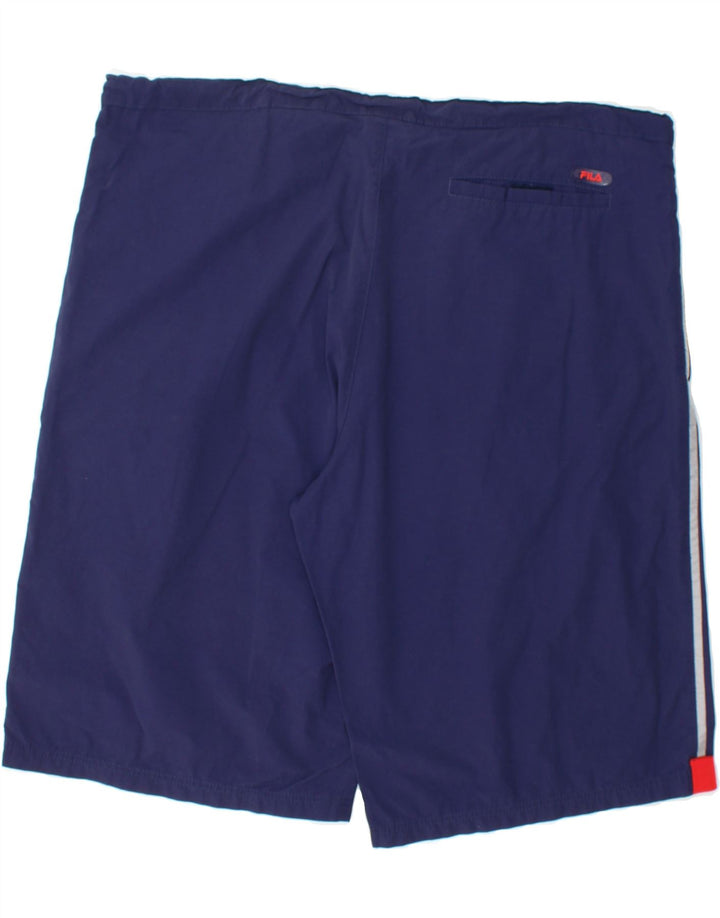 FILA Mens Swimming Shorts IT 56 XL  Navy Blue Vintage Fila and Second-Hand Fila from Messina Hembry 