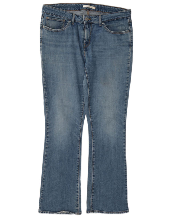 Женские джинсы Levi's 715 Bootcut W32 L30 синие, хлопок