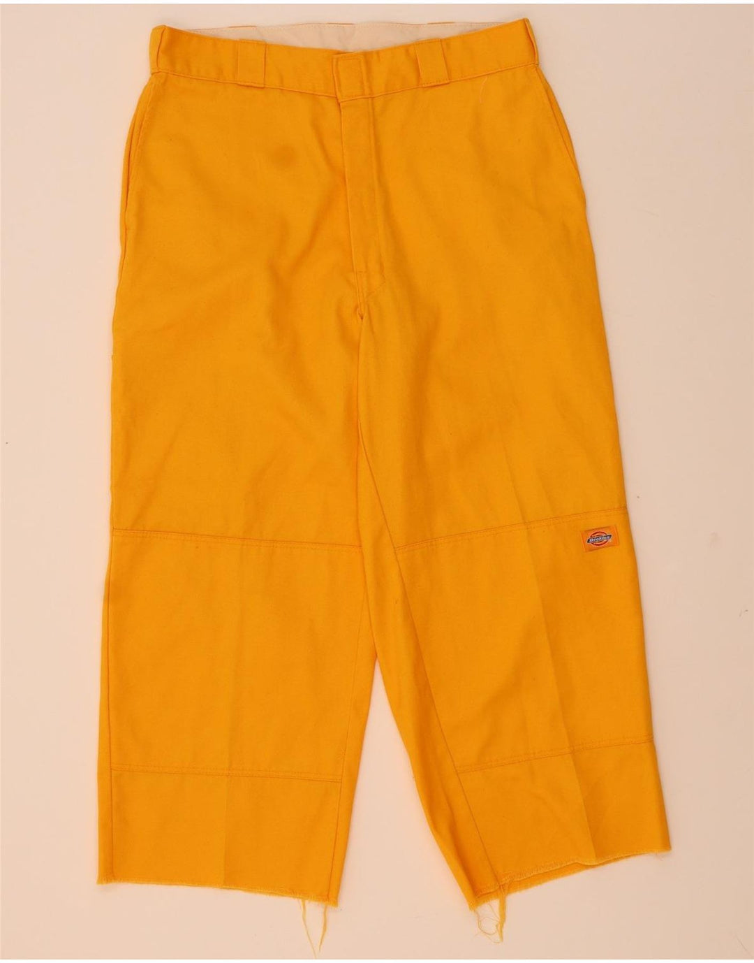 Мужские укороченные брюки-карго Dickies W34 L24, желтый полиэстер
