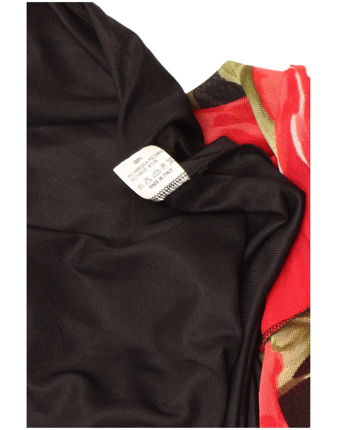 ВИНТАЖНОЕ женское платье макси без рукавов UK 12, средний черный с цветочным принтом, полиамид