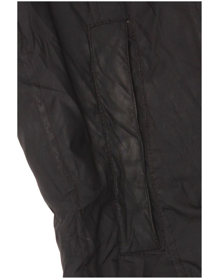 TRUSSARDI JEANS Мужская стеганая куртка IT 46 Маленькая Черная