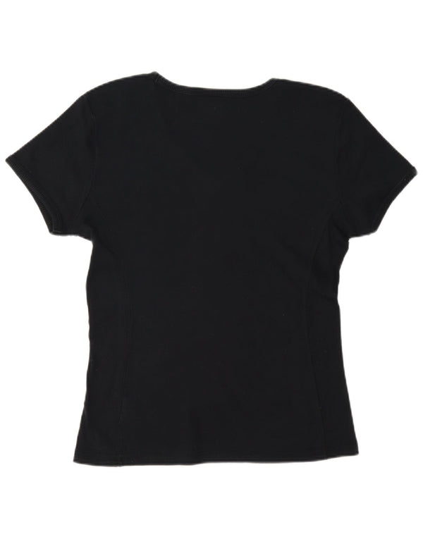 Женская футболка Champion Heritage Classics Top UK 18 XL, темно-синий хлопок
