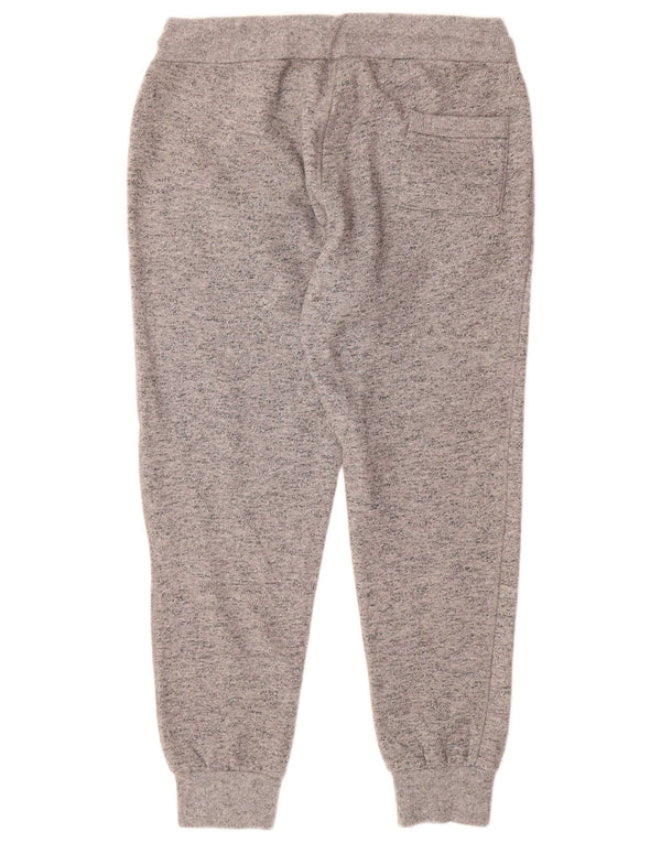Женские спортивные брюки Superdry Joggers UK 16, большой серый хлопок с крапинками