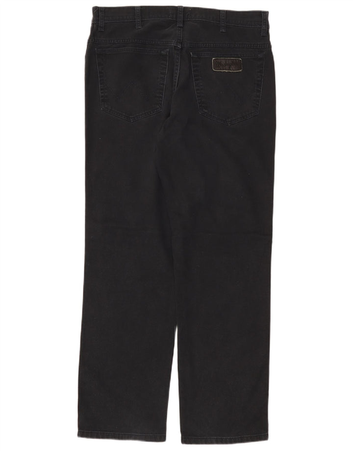Джинсы мужские прямые Wrangler W34 L30 черные