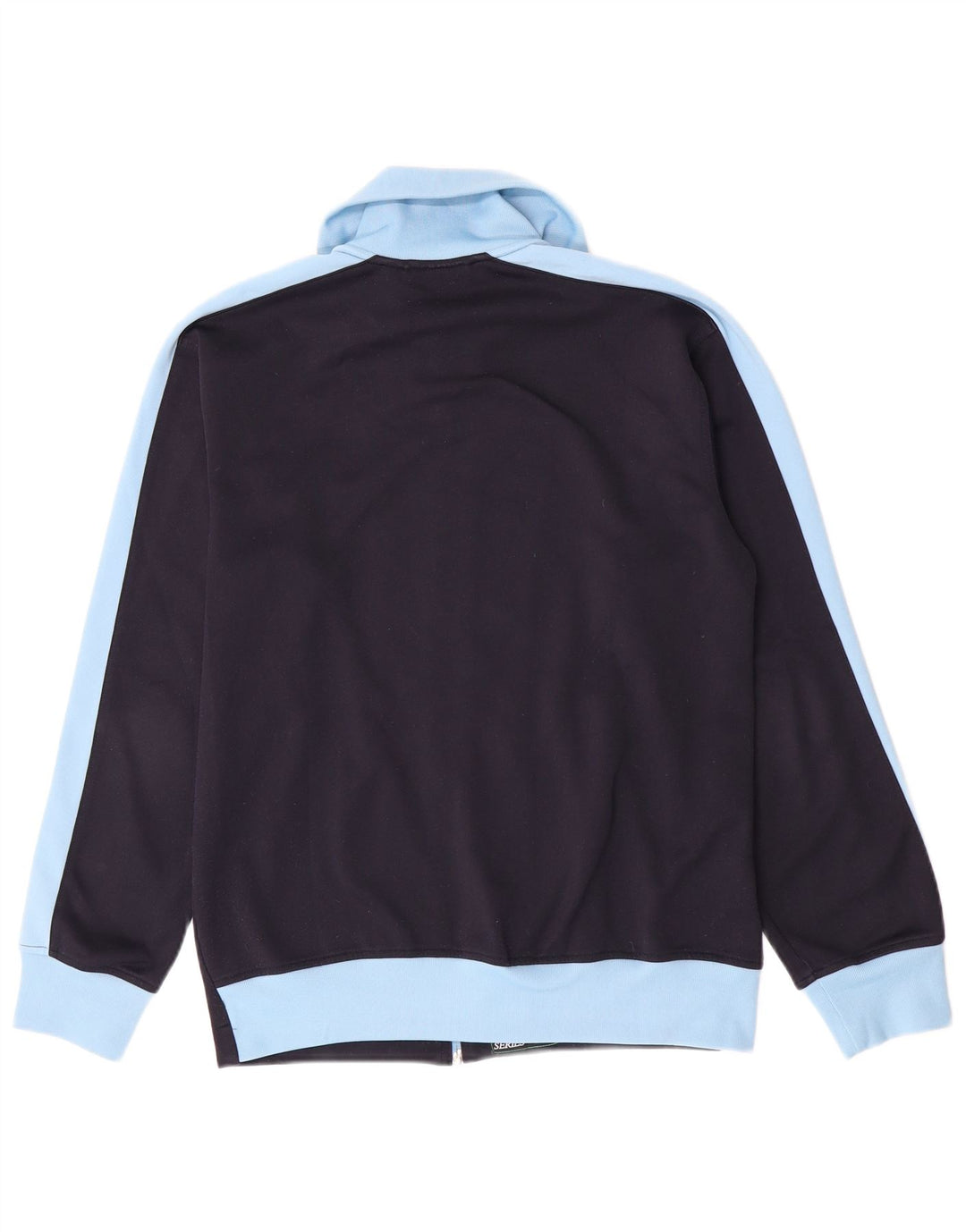 Мужской спортивный костюм Puma, верхняя куртка, средний темно-синий, полиэстер с цветными блоками