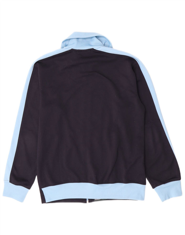 Мужской спортивный костюм Puma, верхняя куртка, средний темно-синий, полиэстер с цветными блоками