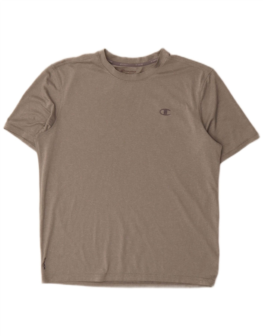 Мужская футболка Champion Top из полиэстера среднего серого цвета