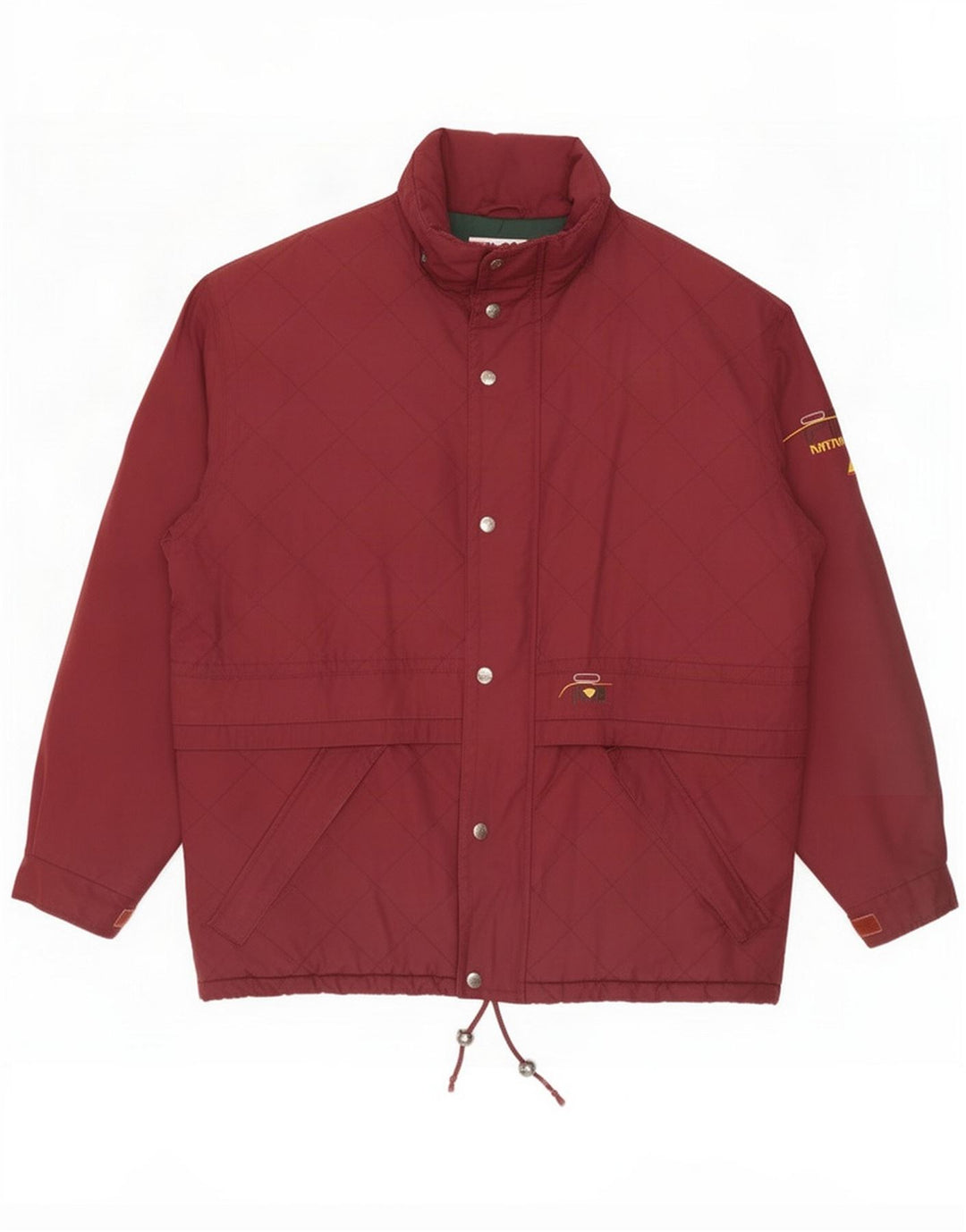 Fila Мужская стеганая куртка IT 52 XL Бордовый