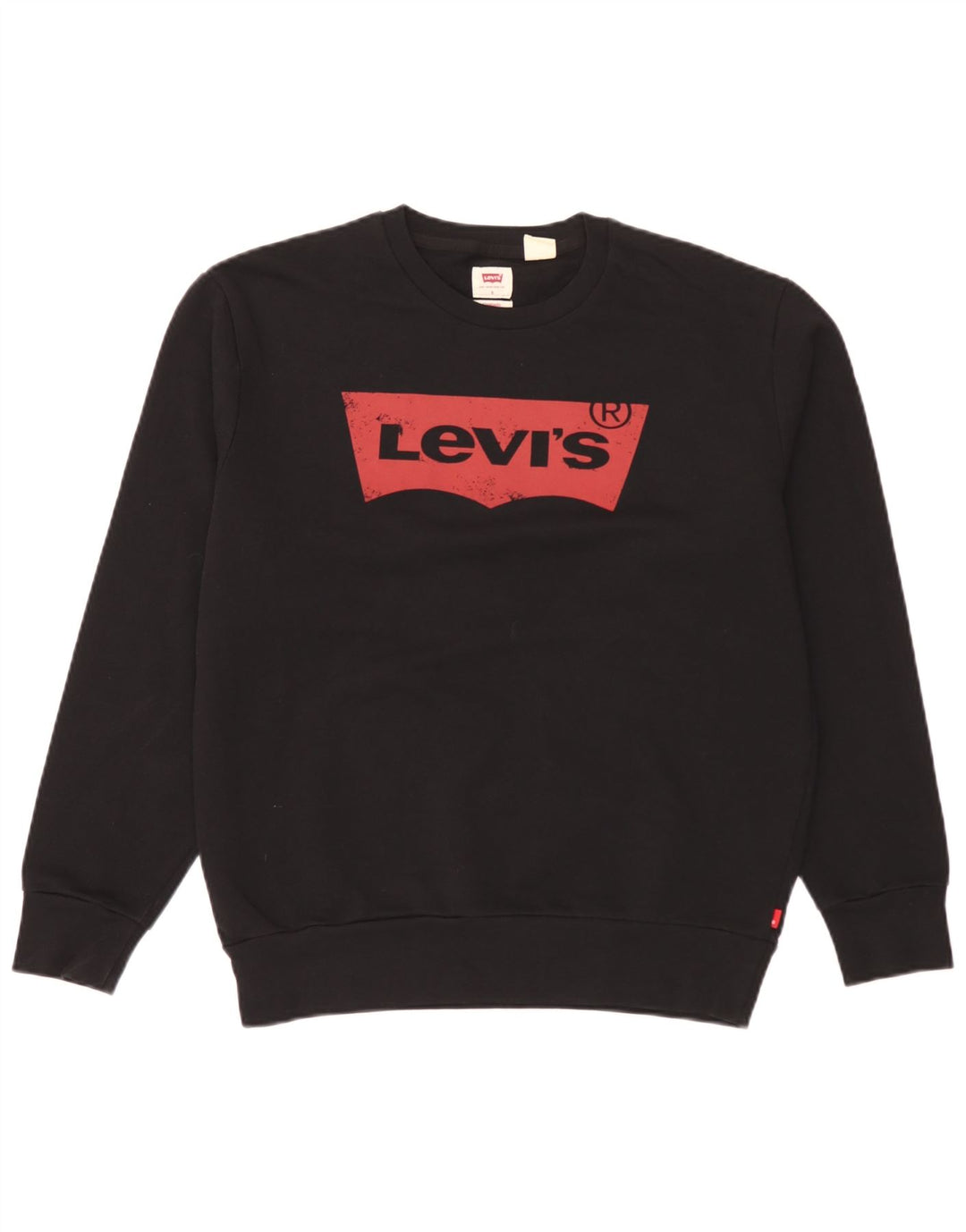 Мужской свитшот Levi's Standard с графическим рисунком, маленький черный