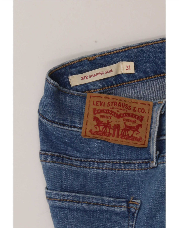 Женские джинсы Levi's 312 Shaping Slim W31 L29 синие