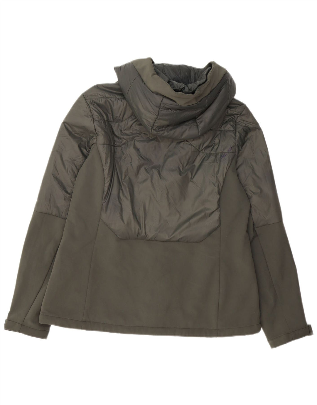 Женская ветровка с капюшоном Mountain Warehouse UK 16, большой цвет хаки
