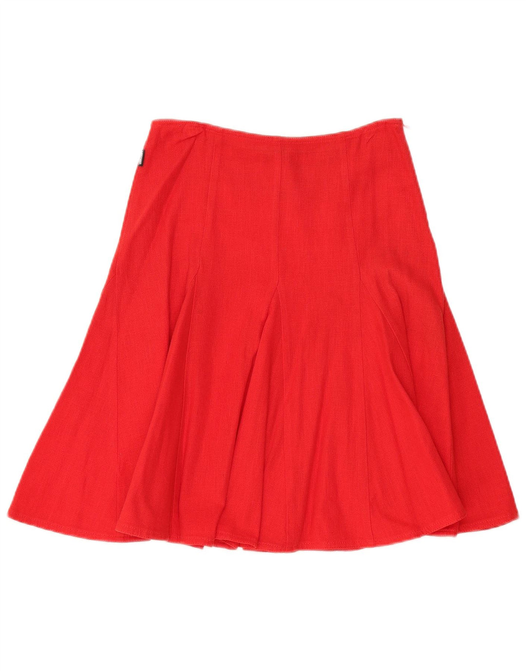 Moschino Женская расклешенная юбка IT 40 Small W28 Красный