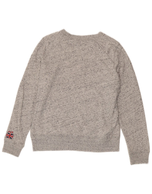 Женский свитер Abercrombie & Fitch UK 14, средний серый в крапинку