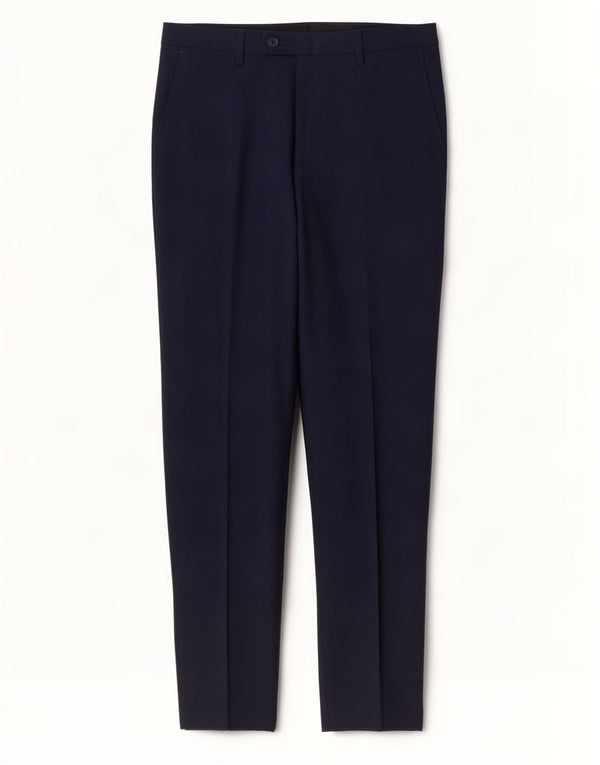 Мужские брюки узкого кроя Marks & Spencer W34 L33 темно-синие