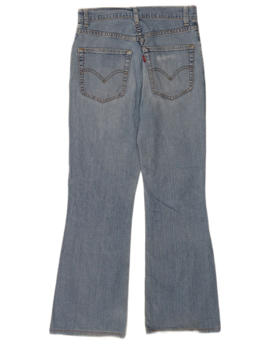Женские расклешенные джинсы Levi's W26 L27, синий хлопок