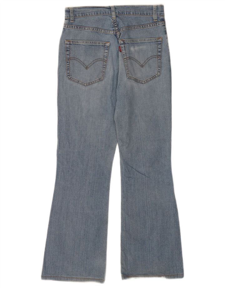 Женские расклешенные джинсы Levi's W26 L27, синий хлопок