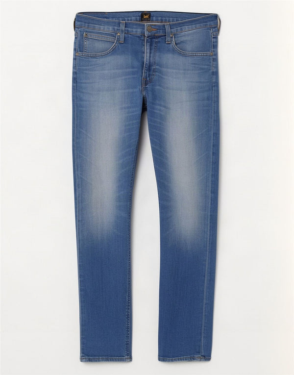 Мужские джинсы Lee Luke Slim W32 L32, синий хлопок