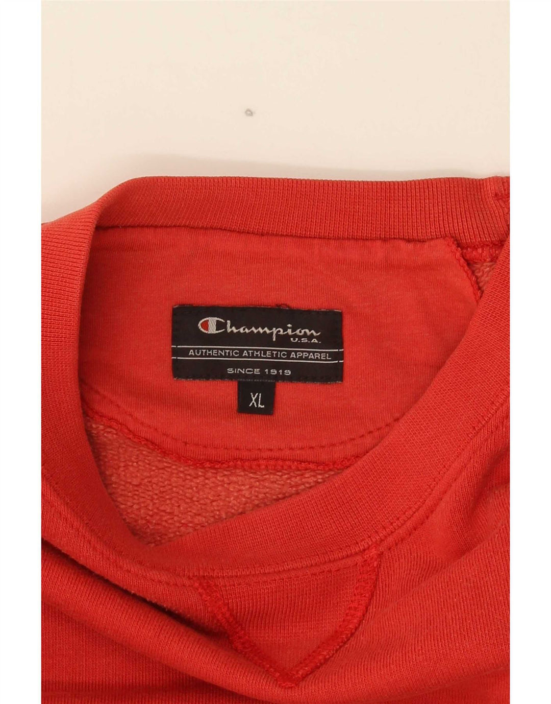 Мужской свитшот Champion с рисунком XL оранжевый