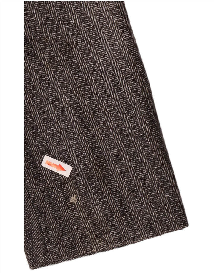 Armani Collezioni Мужской пиджак на 3 пуговицах IT 52 XL Серый в елочку