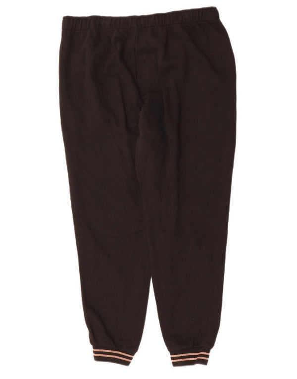 Женские спортивные брюки PUMA Joggers UK 16, большие черные хлопковые