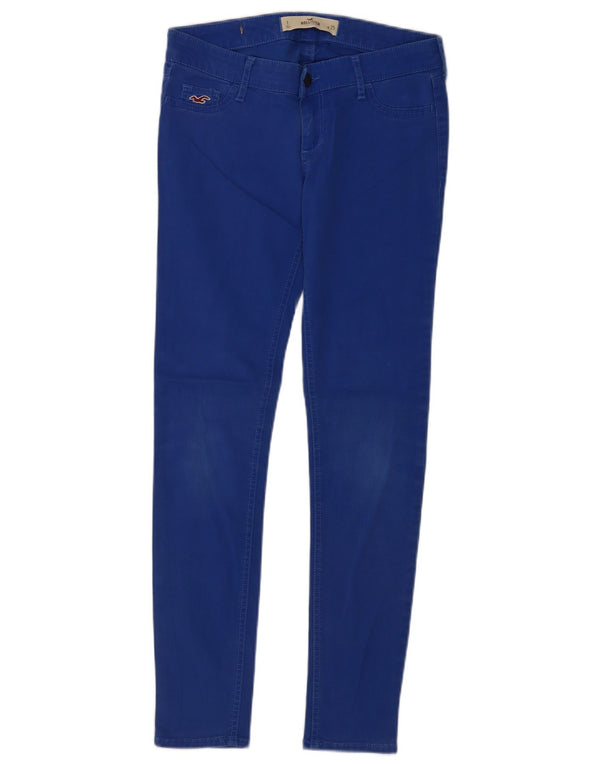 Женские джинсы джеггинсы Hollister W25 L29, синие, хлопок
