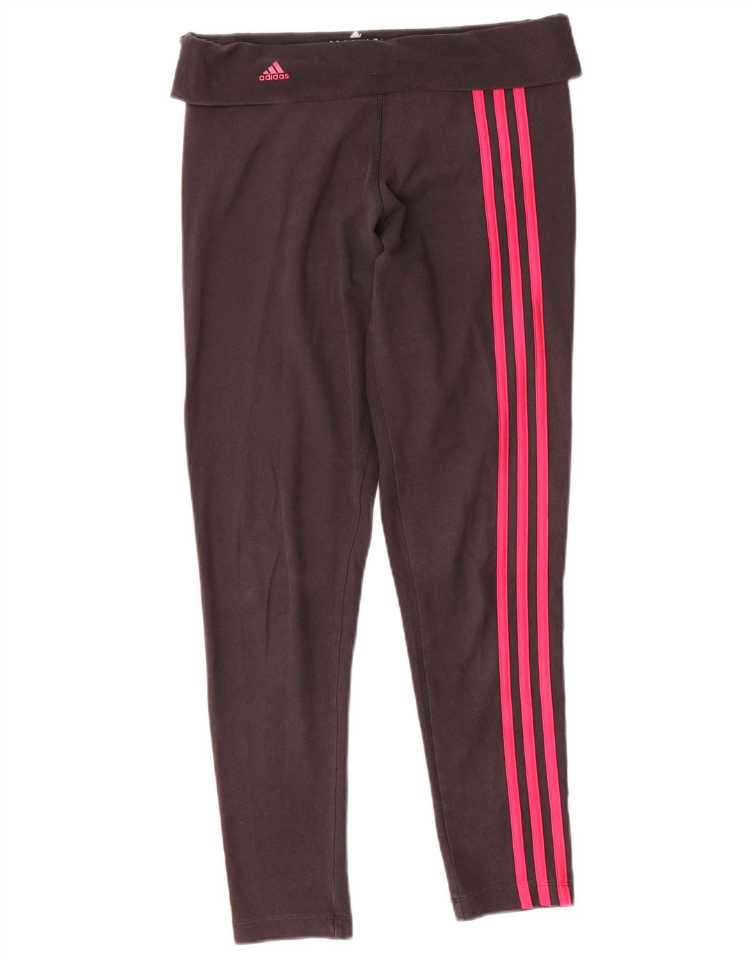 Женские леггинсы Adidas Climalite UK 12/14, средний черный полиэстер