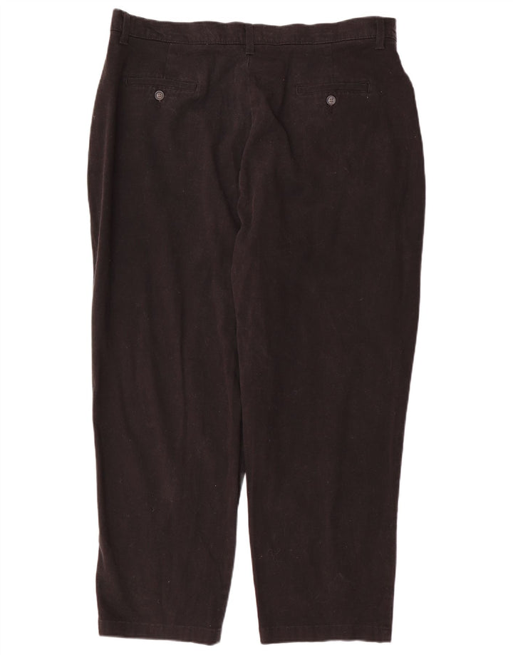 Женские укороченные повседневные брюки Lee, размер США 18, 2XL, W38 L28, черный хлопок