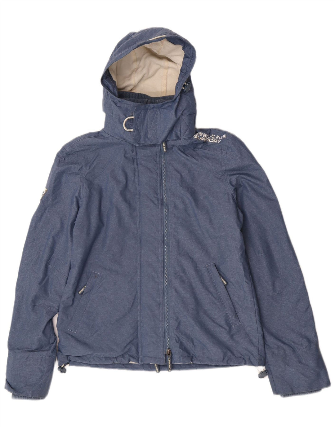 Женская ветровка с рисунком Superdry UK 14, средний синий