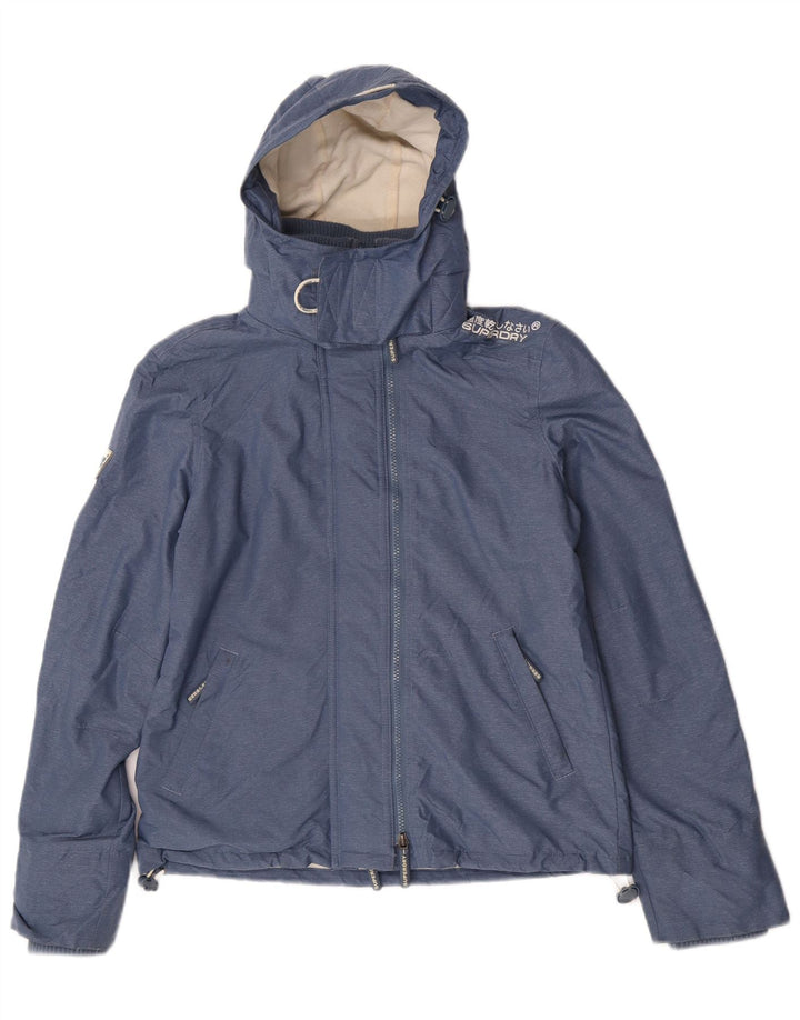 Женская ветровка с рисунком Superdry UK 14, средний синий
