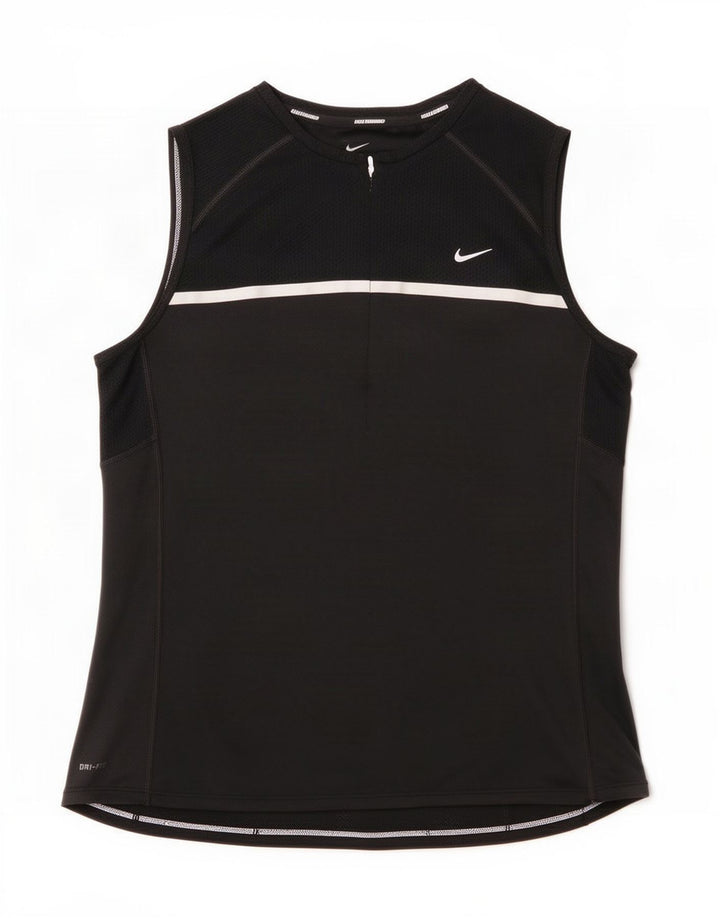 Женский жилет Nike Dri Fit UK 16, большой черный