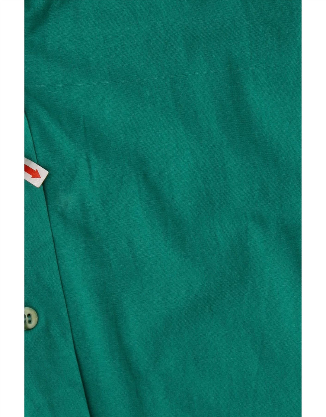 Женская блузка-рубашка без рукавов VINTAGE UK 12, средний бирюзовый цвет