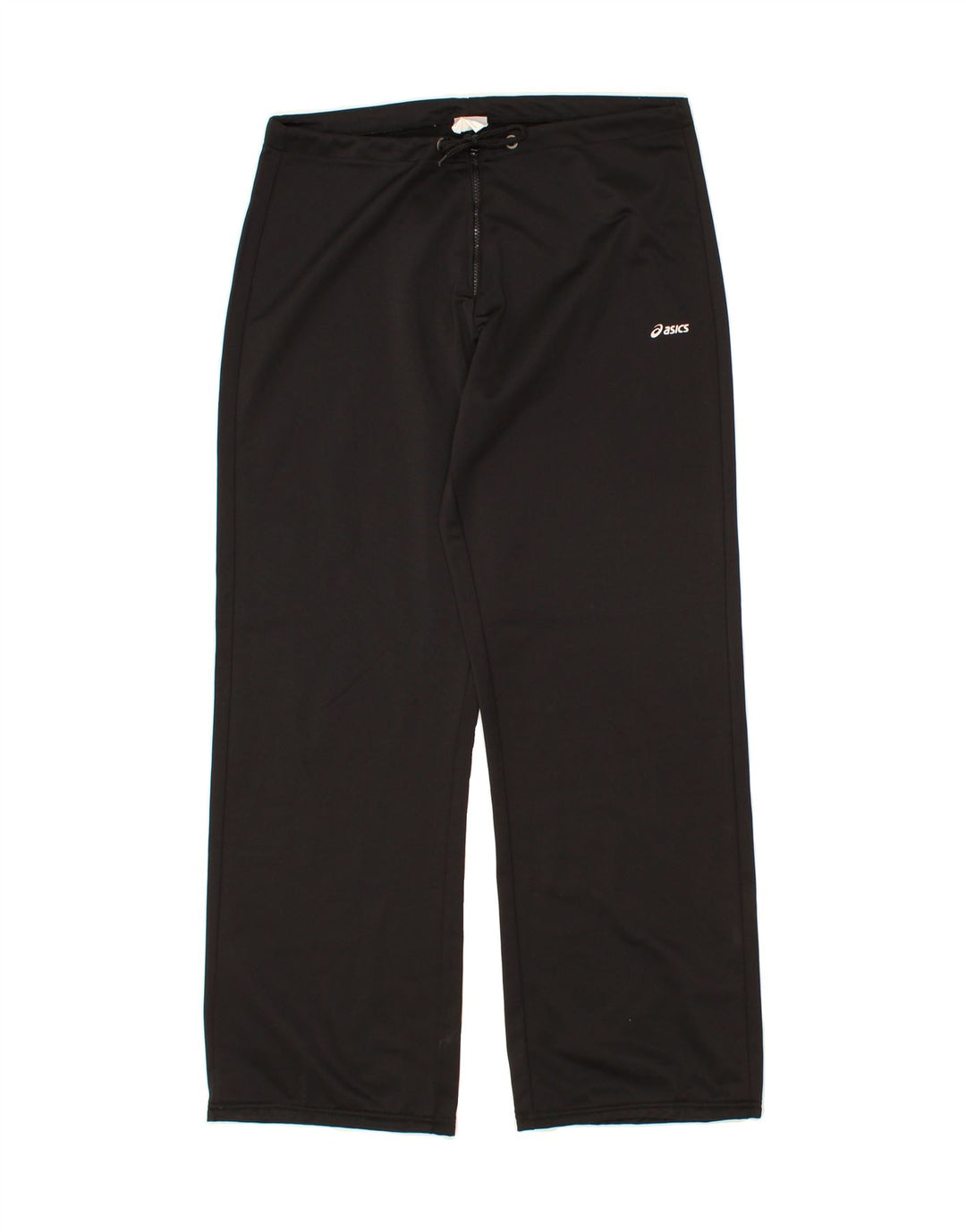 ASICS Womens Tracksuit Trousers UK 18 XL Black Polyester Vintage Asics and Second-Hand Asics from Messina Hembry 