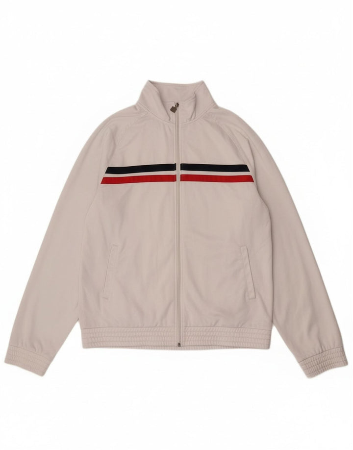 Мужской спортивный костюм Fila 2XL, полиэстер в белую полоску