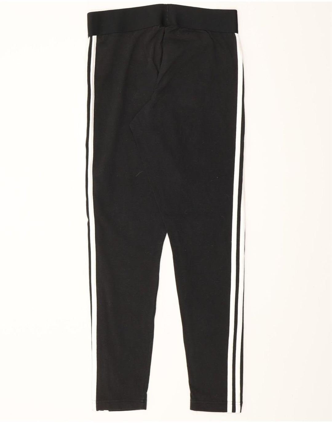 Женские леггинсы ADIDAS UK 12/14, хлопковые, среднего размера, черные