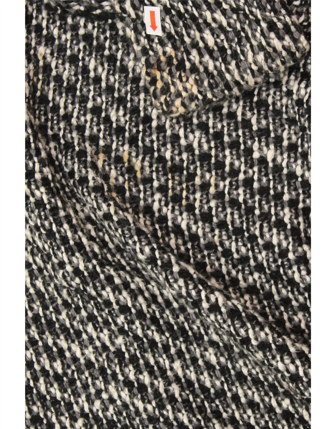 Женский свободный открытый кардиган ZARA UK 14, средний черный в крапинку