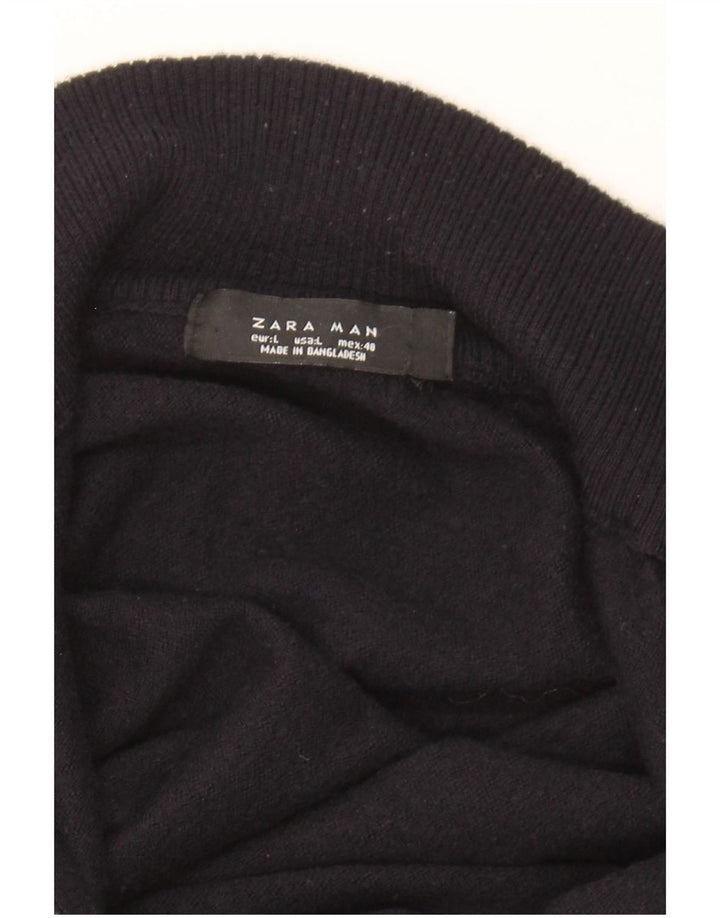 Мужской кардиган Zara, большой черный