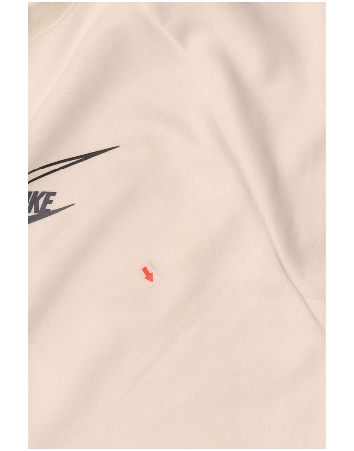 Мужской свитер NIKE Air Max с рисунком, средний белый полиэстер