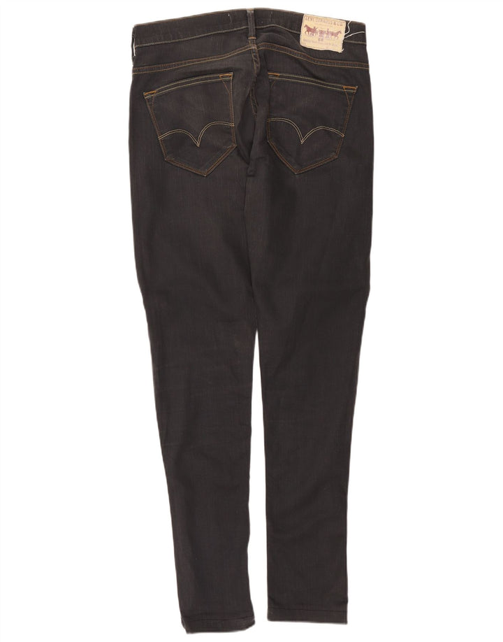 Мужские прямые джинсы Levi's 504 W32 L34 серые, хлопок