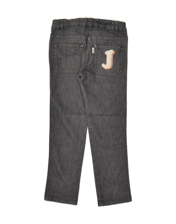 JECKERSON Boys Slim Jeans 5-6 Years W21 L19 Grey Cotton