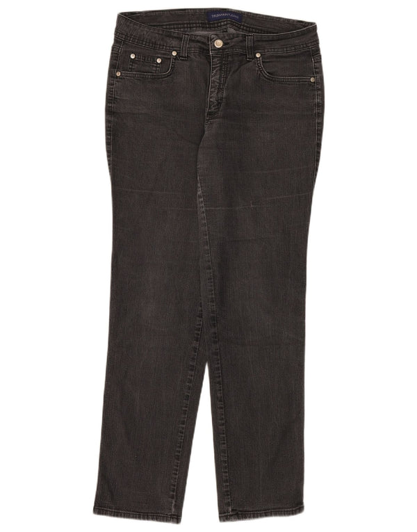 Женские прямые джинсы Trussardi W31 L30 Серые