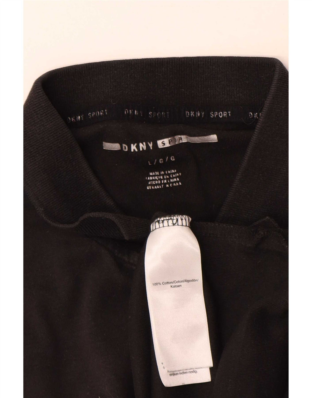 Мужская рубашка поло Dkny, большая черная хлопковая рубашка