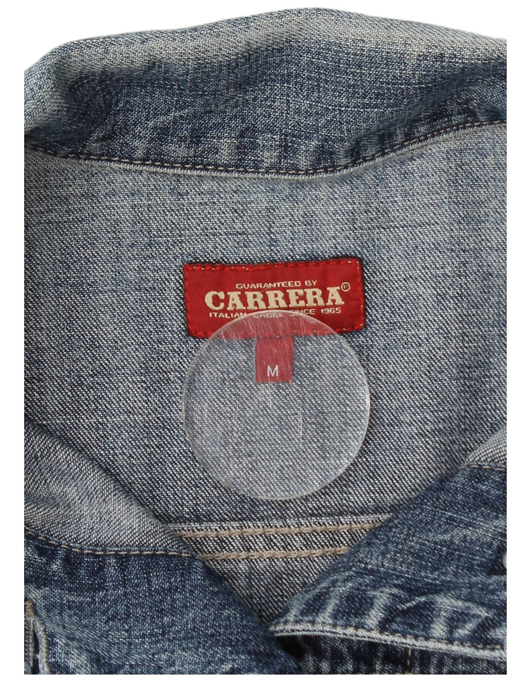 Женская джинсовая куртка Carrera UK 12, хлопок среднего синего цвета