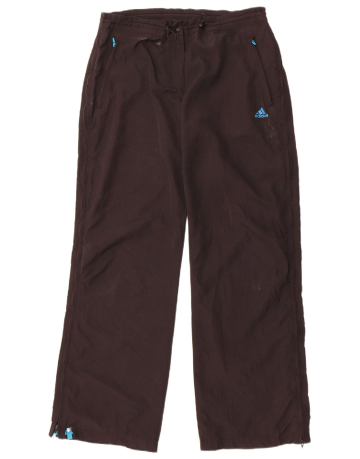 Женские спортивные брюки Adidas Clima Proof UK 14, средний черный полиэстер