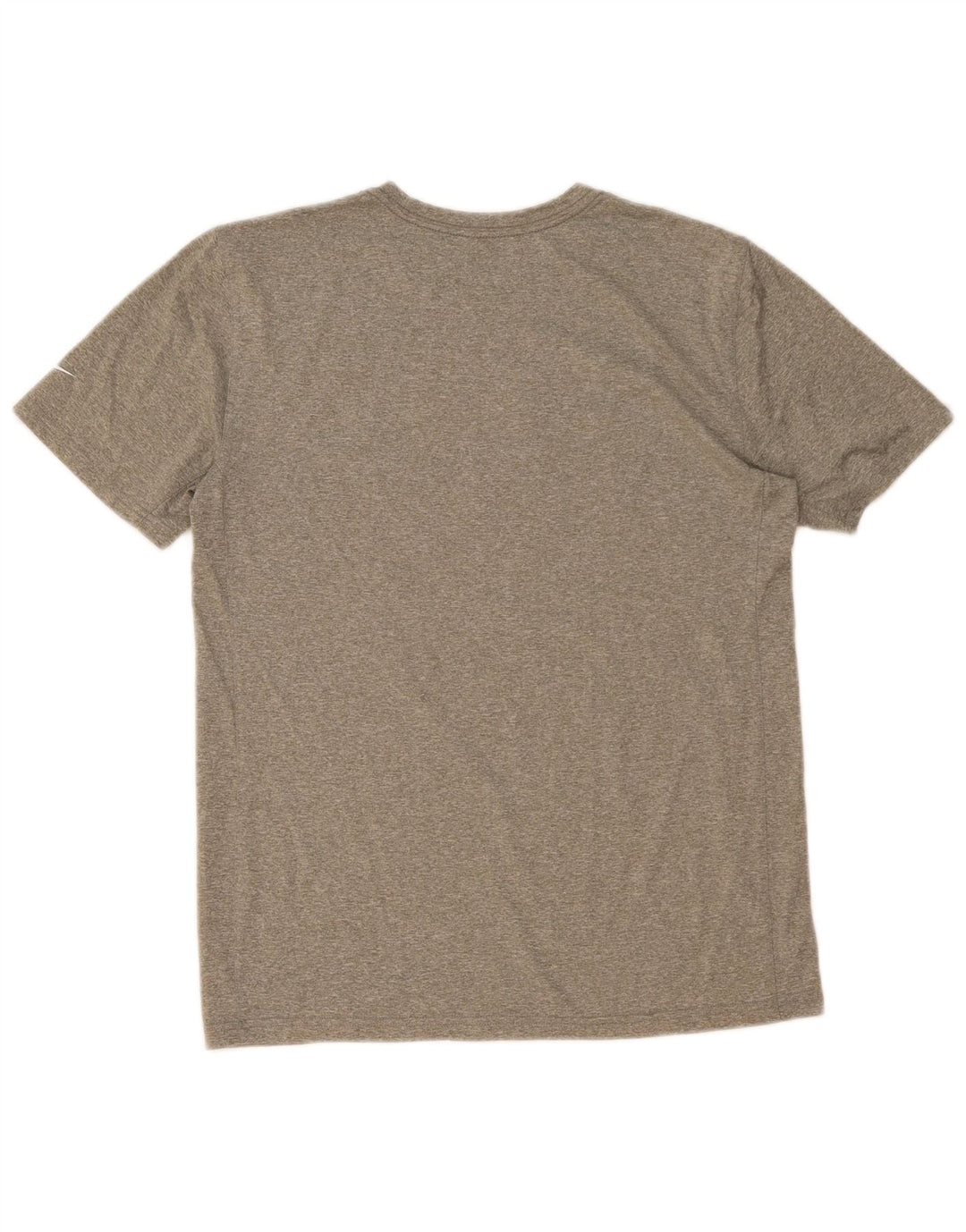 Мужская футболка NIKE Dri Fit с рисунком, средний зеленый, в крапинку