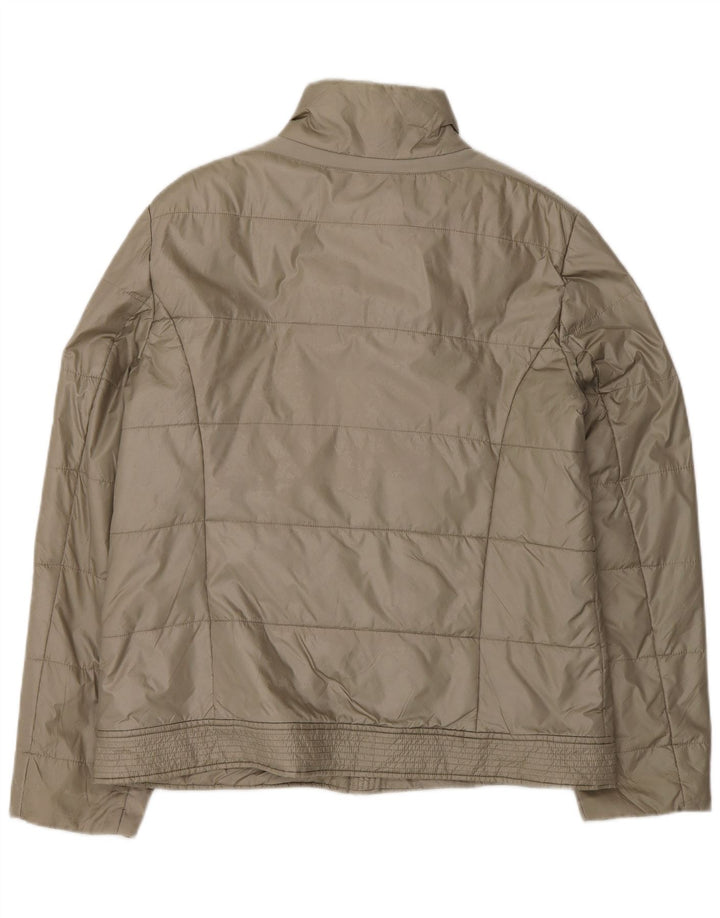 Женская утепленная куртка Geox Respira UK 14, большой серый полиамид