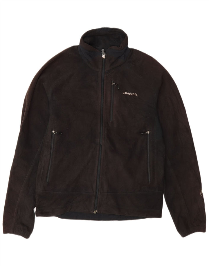 Мужская флисовая куртка Patagonia UK 36, маленький серый полиэстер