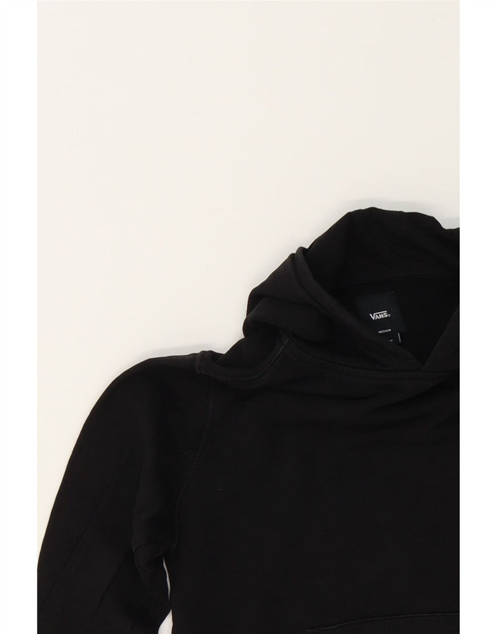 VANS Boys Graphic Hoodie Jumper 10-11 Years Medium  Black Vintage Vans and Second-Hand Vans from Messina Hembry 