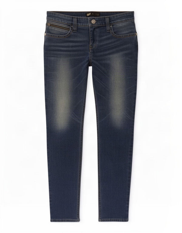 Женские джинсы скинни Levi's с легким изгибом W31 L32, синие, хлопок